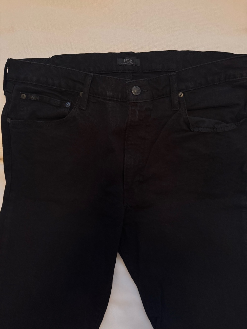 Big&Tall Polo by Ralph Lauren Straight Black Men’s Jeans 38x36